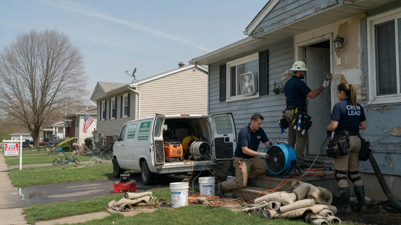 Flood Cleanup in Denham Springs, LA near me